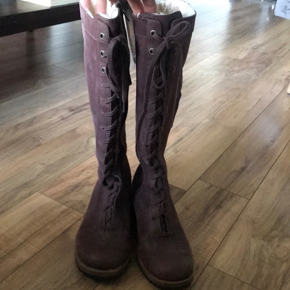 UGG Boots-knee high leather boots - Picture 2 of 11